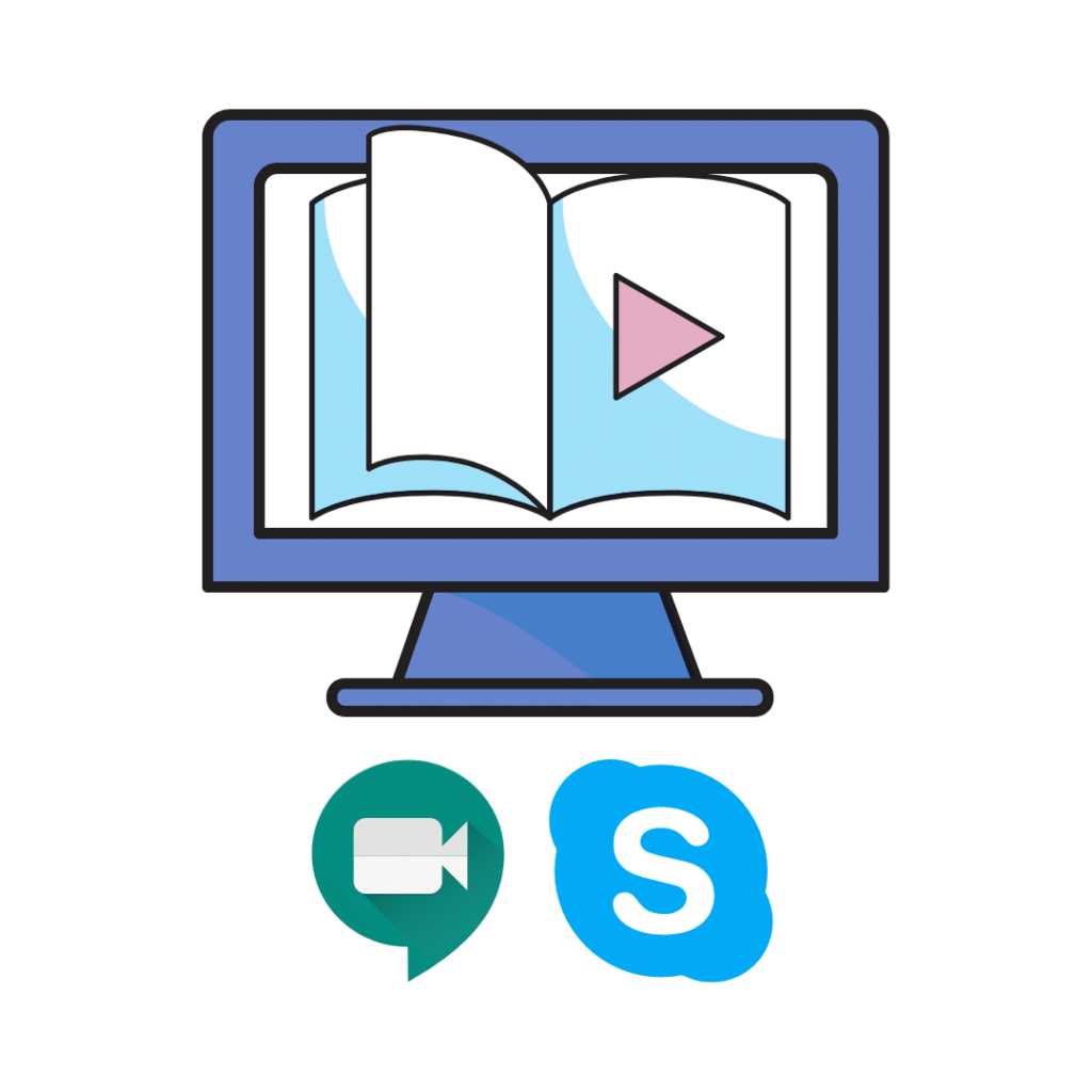 Aulas particulares de inglês online - Google Meet ou Skype